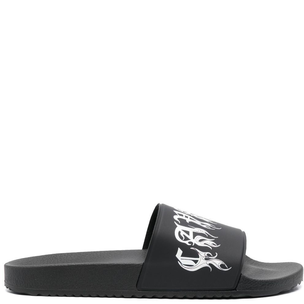 ROBERTO CAVALLI Šlepetės vyrams, Juoda, Slides 1