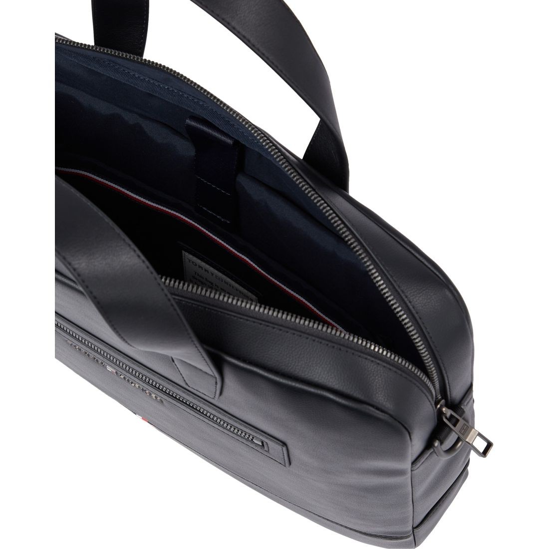 TOMMY HILFIGER Dėklas kompiuteriui vyrams, Juoda, Corporate computer bag 5