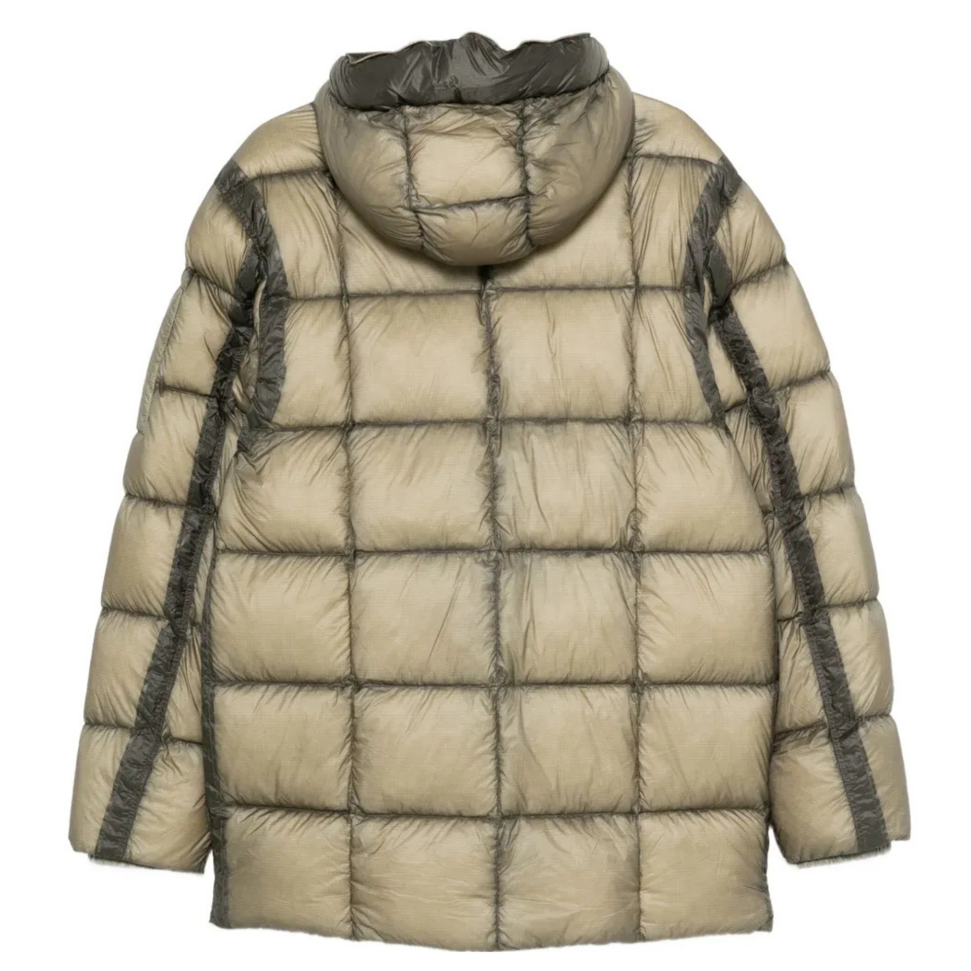 C.P. COMPANY Pūkinė striukė vyrams, Ruda, Long jacket 2