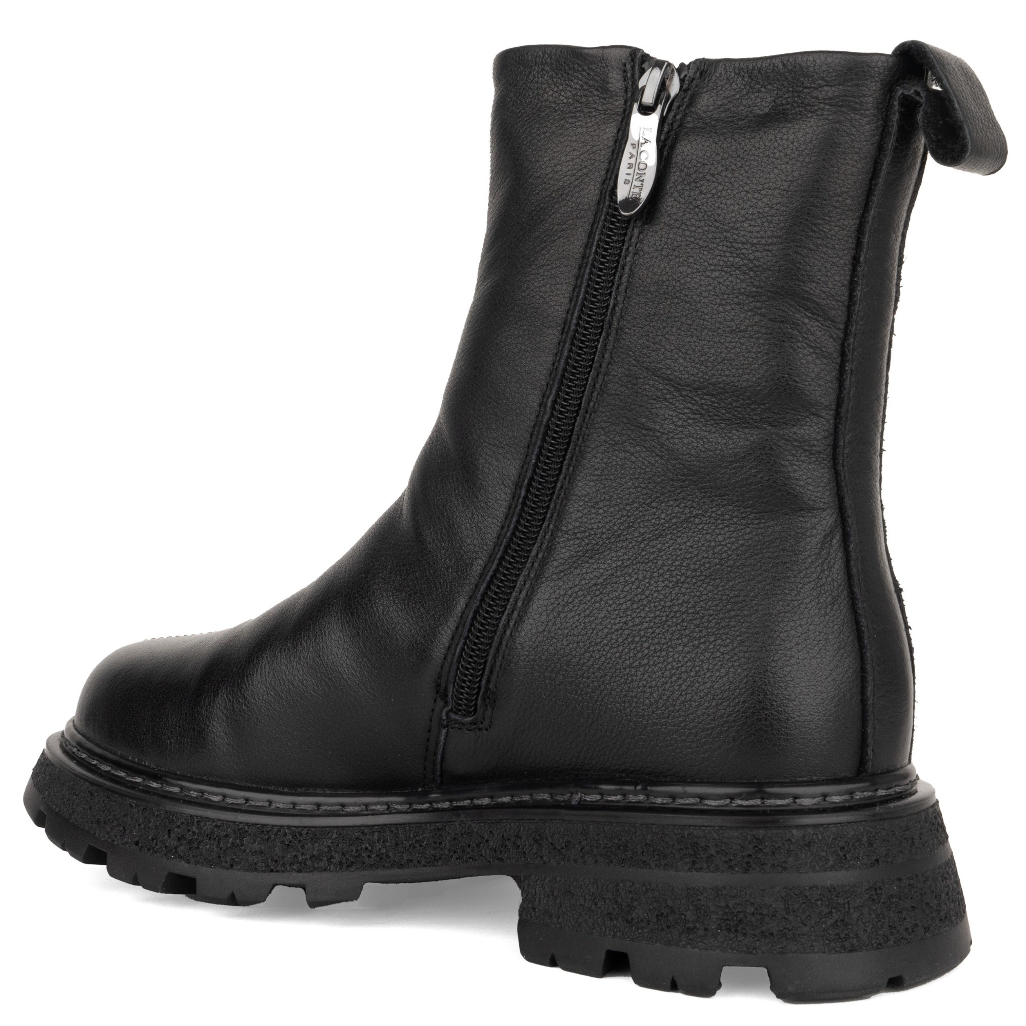 LA CONTE Aulinukai moterims, Juoda, Booties, LAC6582-25229BLK 3