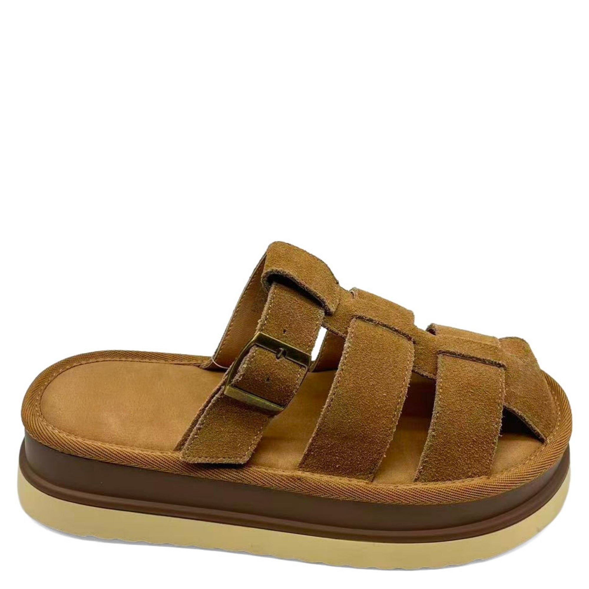 LA CONTE Šlepetės moterims, Ruda, Slippers 1