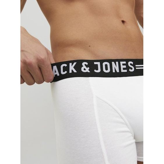 JACK & JONES Ilginti apatiniai vyrams, Pilka, SENSE TRUNKS 3-PACK NOOS 6