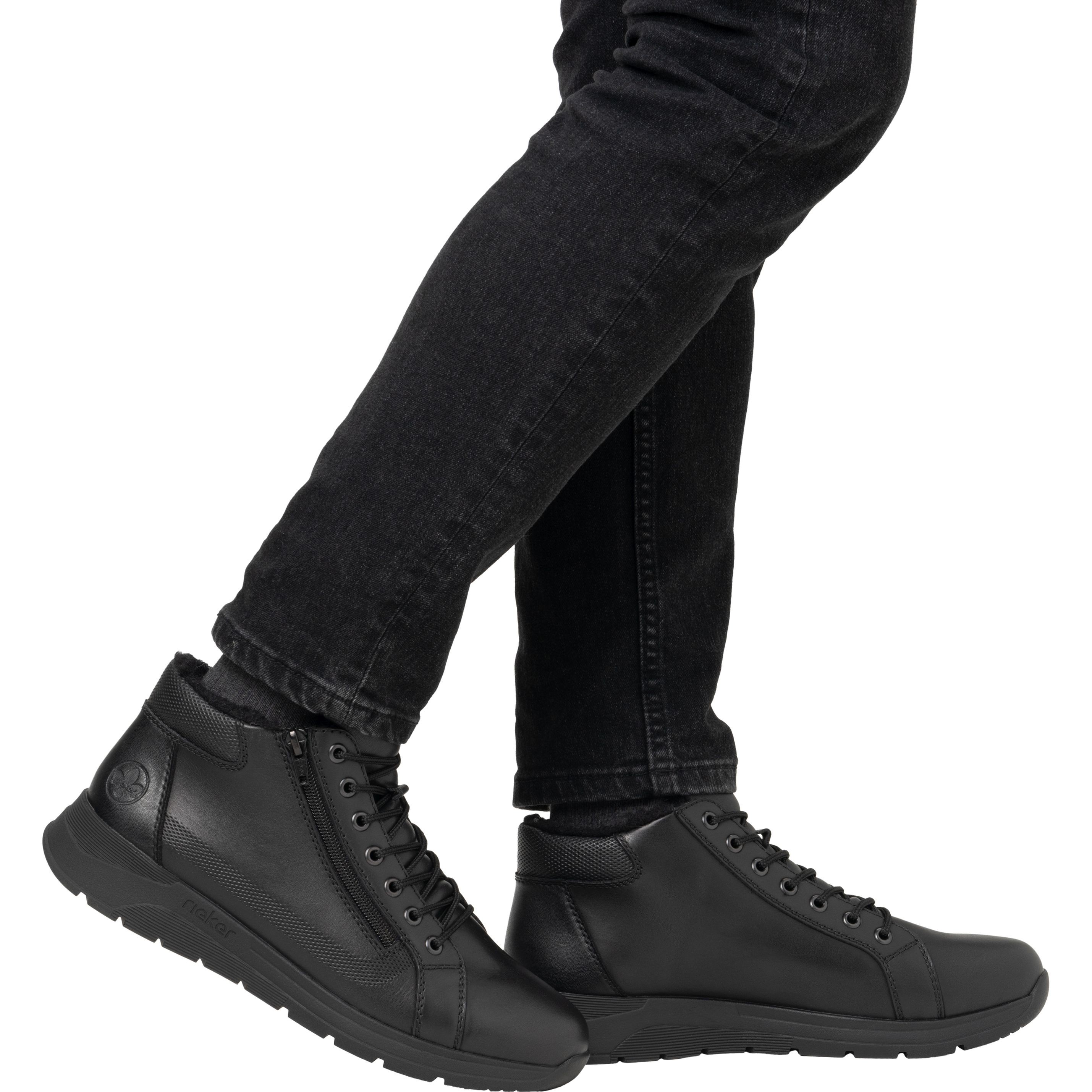 RIEKER Aulinukai vyrams, Juoda, Men's boots 2