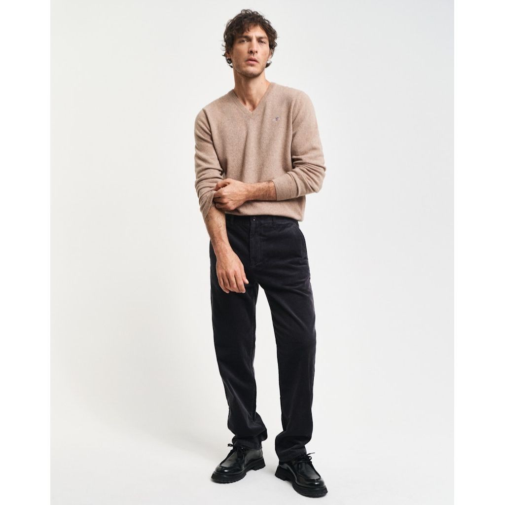 GANT Kelnės vyrams, Pilka, Regular cord chinos pants 2