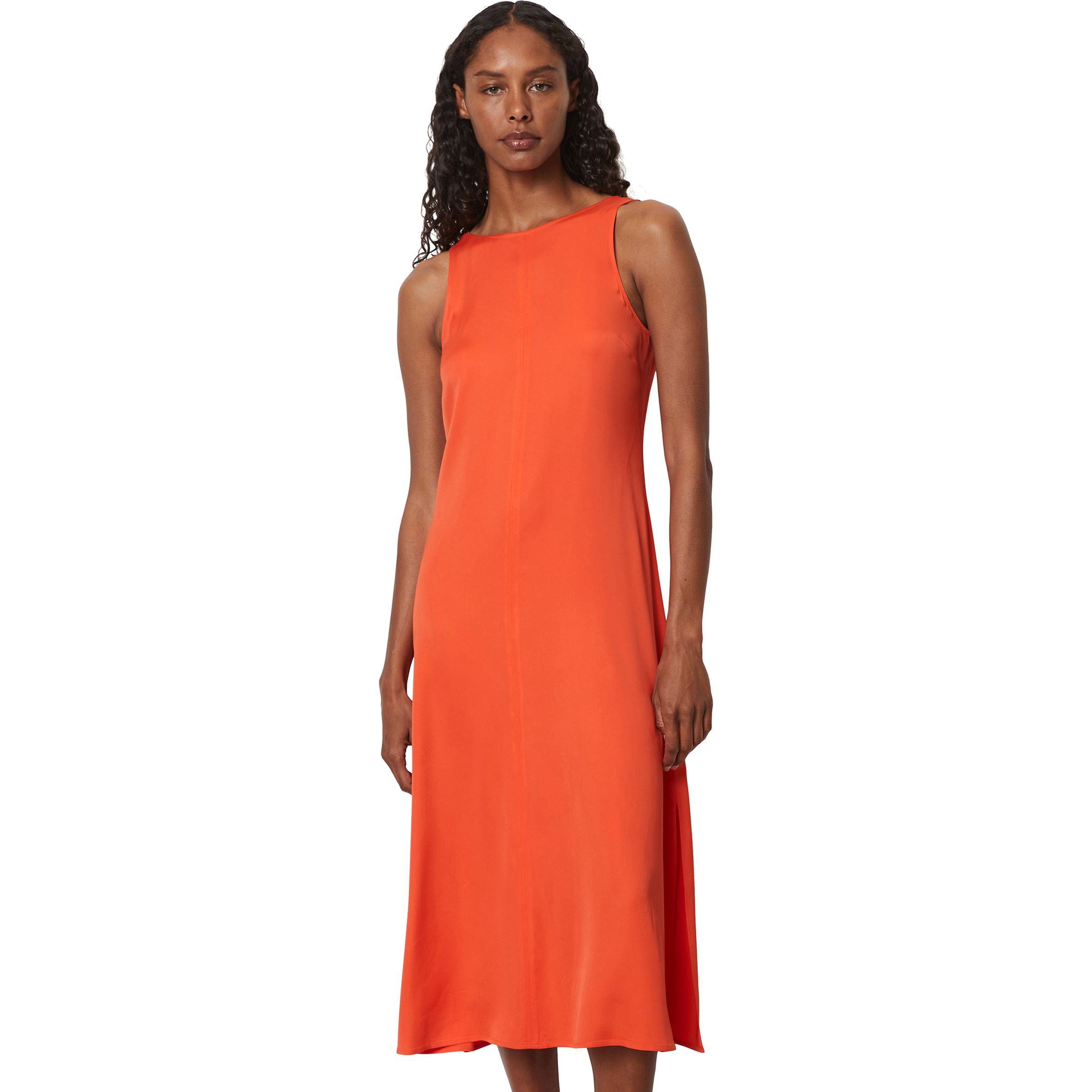 MARC O'POLO Midi suknelė moterims, Oranžinė 2