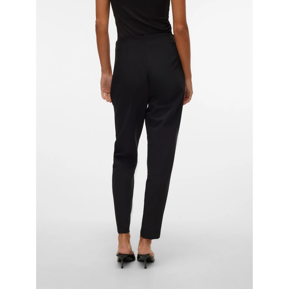 VERO MODA Formalios kelnės moterims, Juoda, Lina pant 3