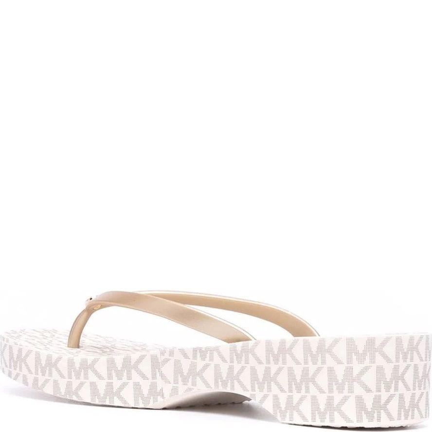 MICHAEL KORS Pliažo šlepetės per pirštą moterims, Kūno, Lilo flip flop 3