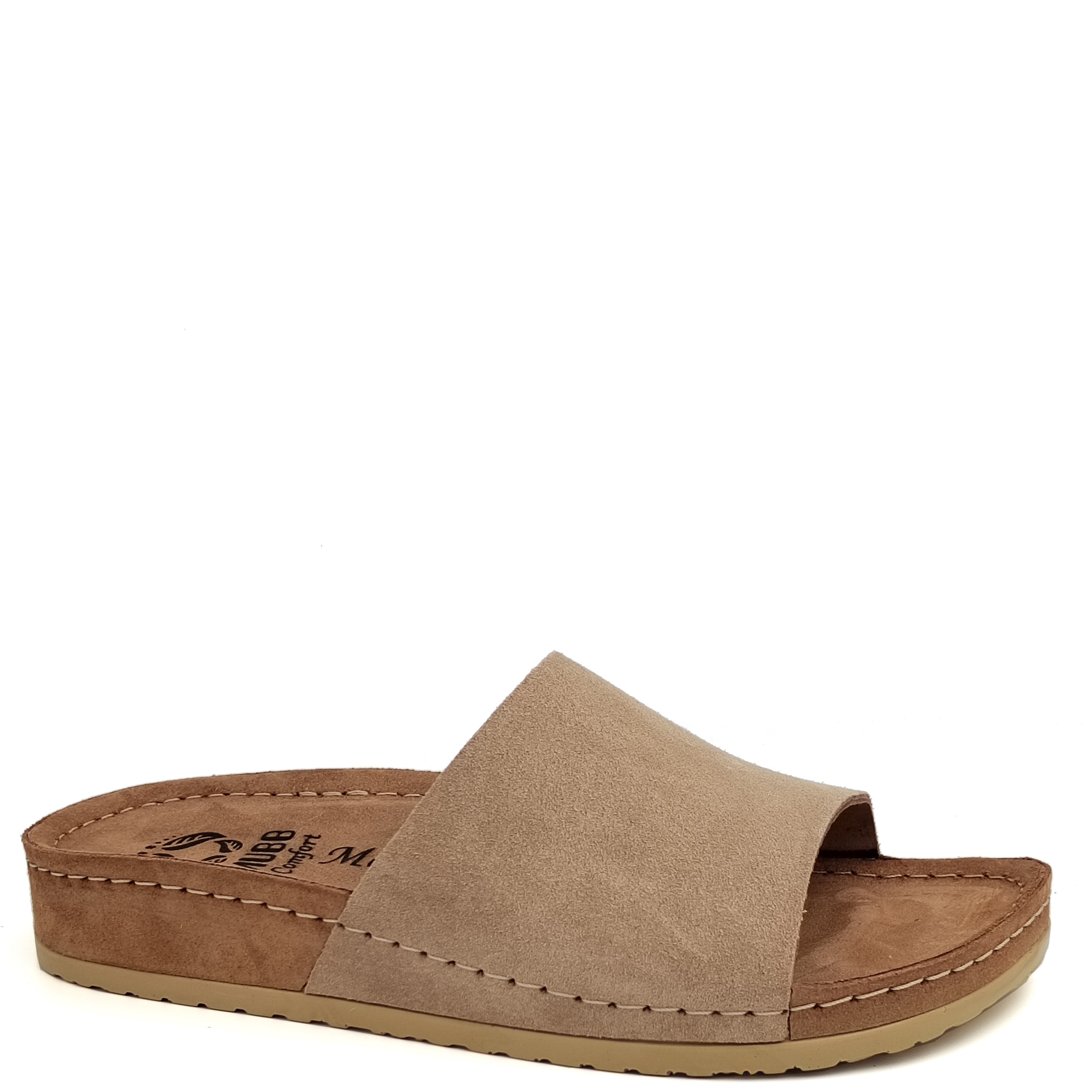 MUBB Šlepetės moterims, Smėlio, Nana, MUBB