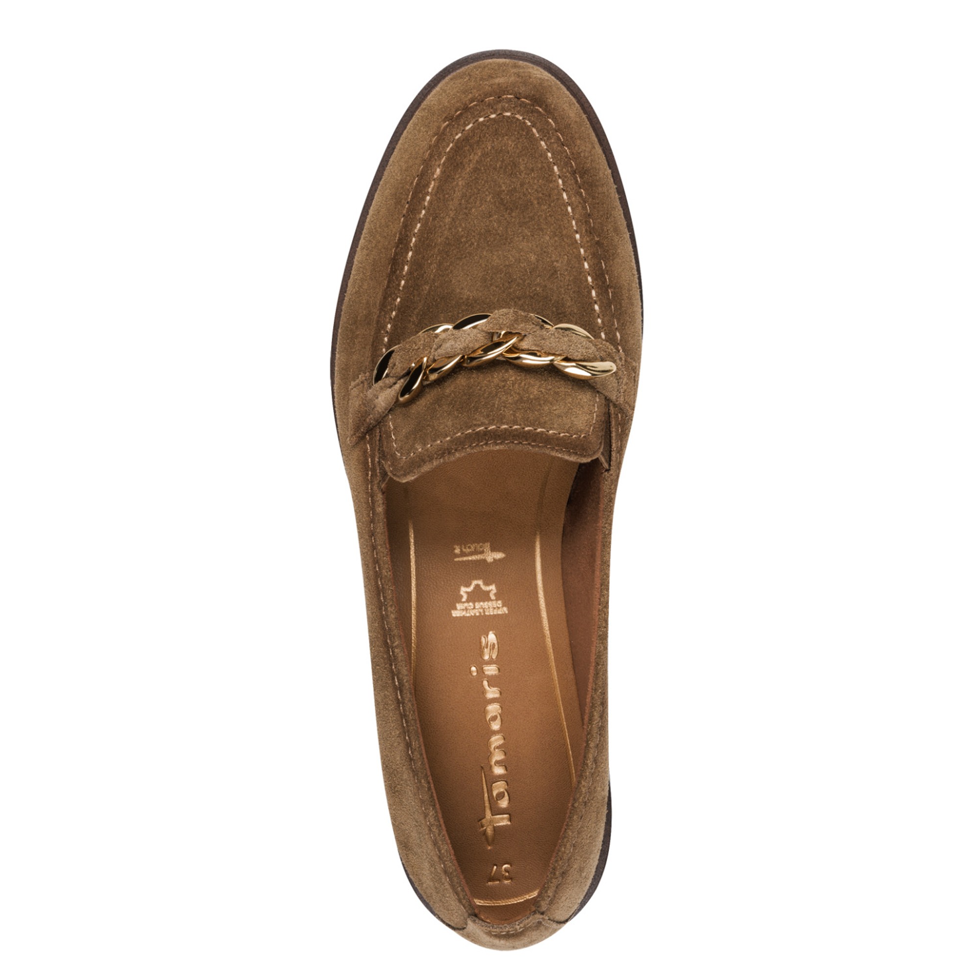 TAMARIS Loaferiai moterims, Ruda, Loafers, wor24230-25-310 5