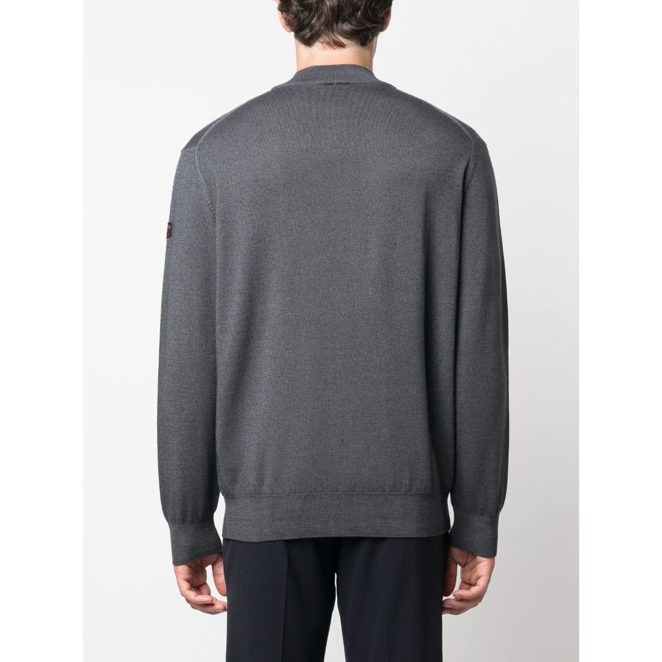 PAULNSHARK Sportinis nertinis vyrams, Balta, Maglia half zip 3