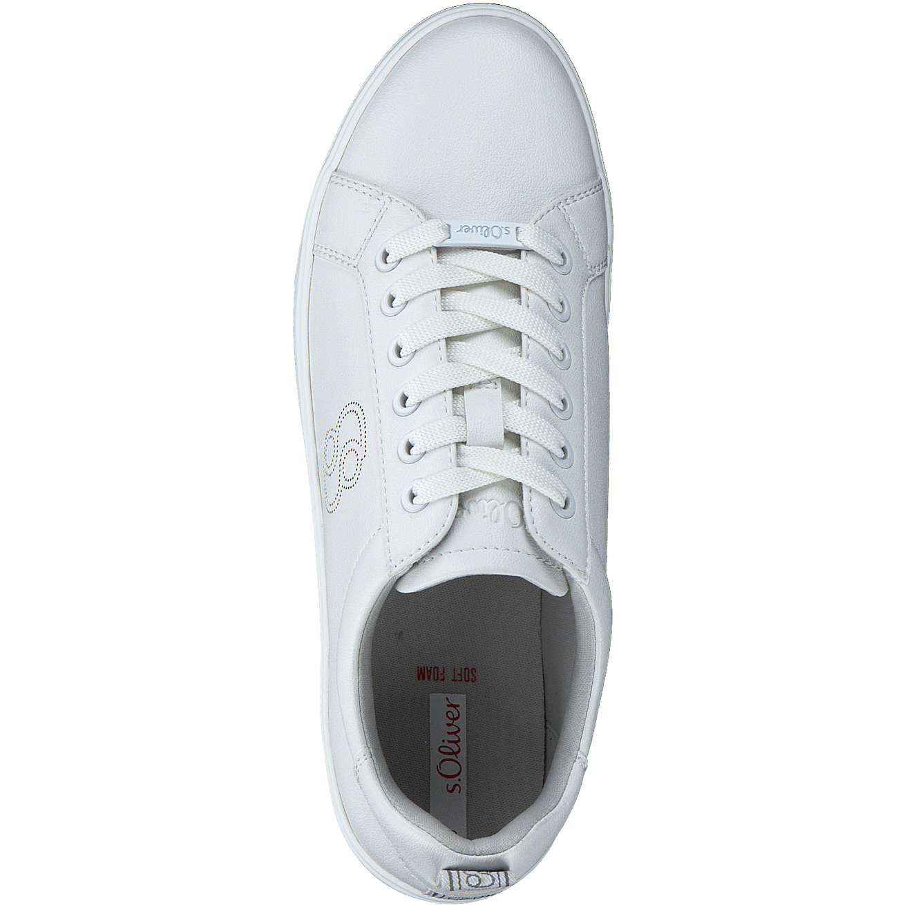 S.OLIVER Sportiniai bateliai moterims, Balta, SPORT SHOE 4