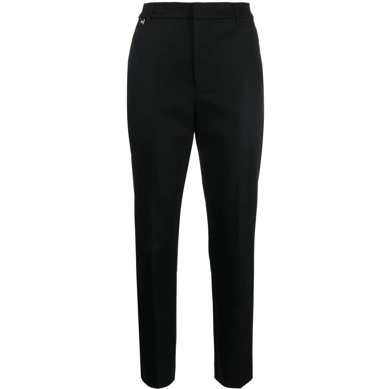 LAUREN RALPH LAUREN Formalios kelnės moterims, Juoda, Lakythia slim leg pant 1