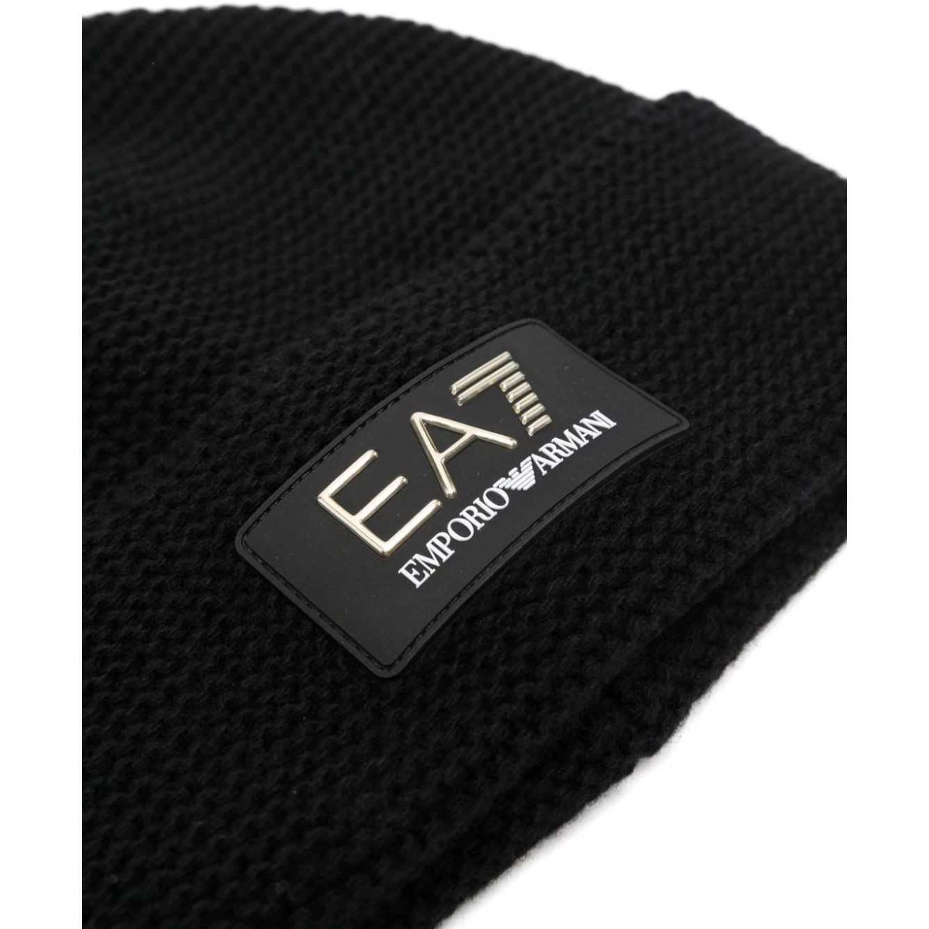 EA7 Kepurė vyrams, Juoda, Beanie hat 2