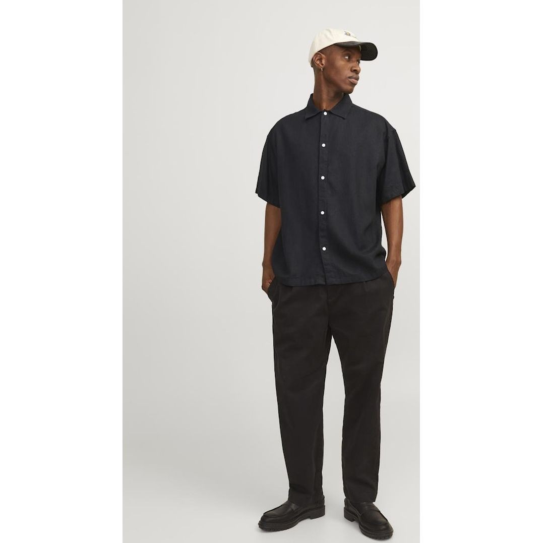 JACK & JONES Marškiniai vyrams, Juoda, Jorfaro shirts 6