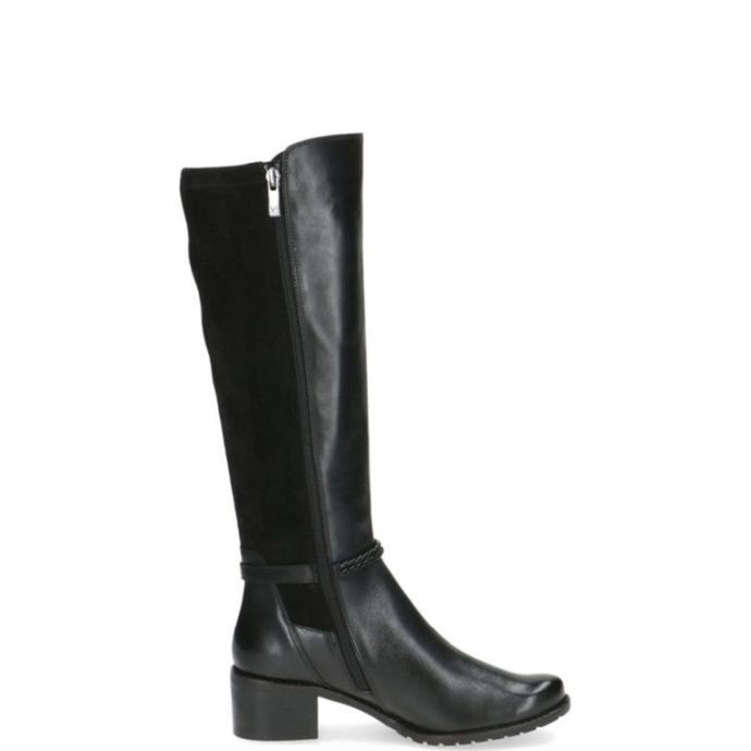 CAPRICE Auliniai moterims, Juoda, Boots 2