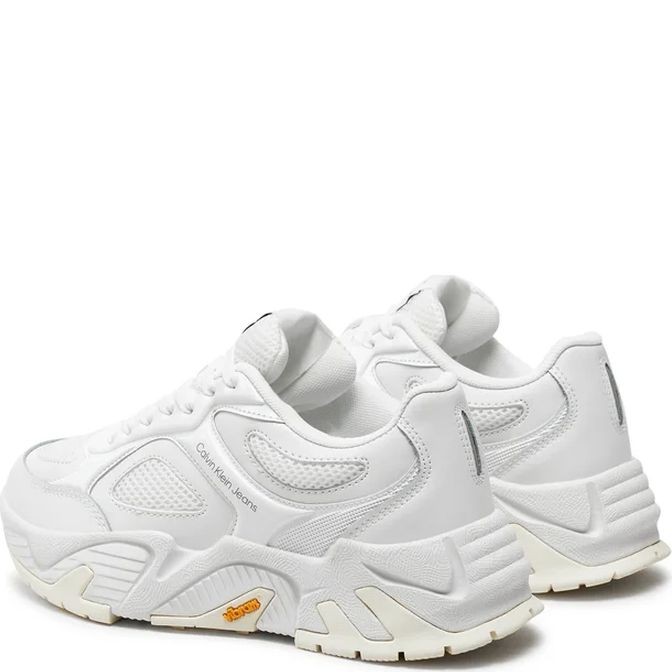 CALVIN KLEIN JEANS Laisvalaikio bateliai moterims, Balta, Chunky vibram mix leisure 3