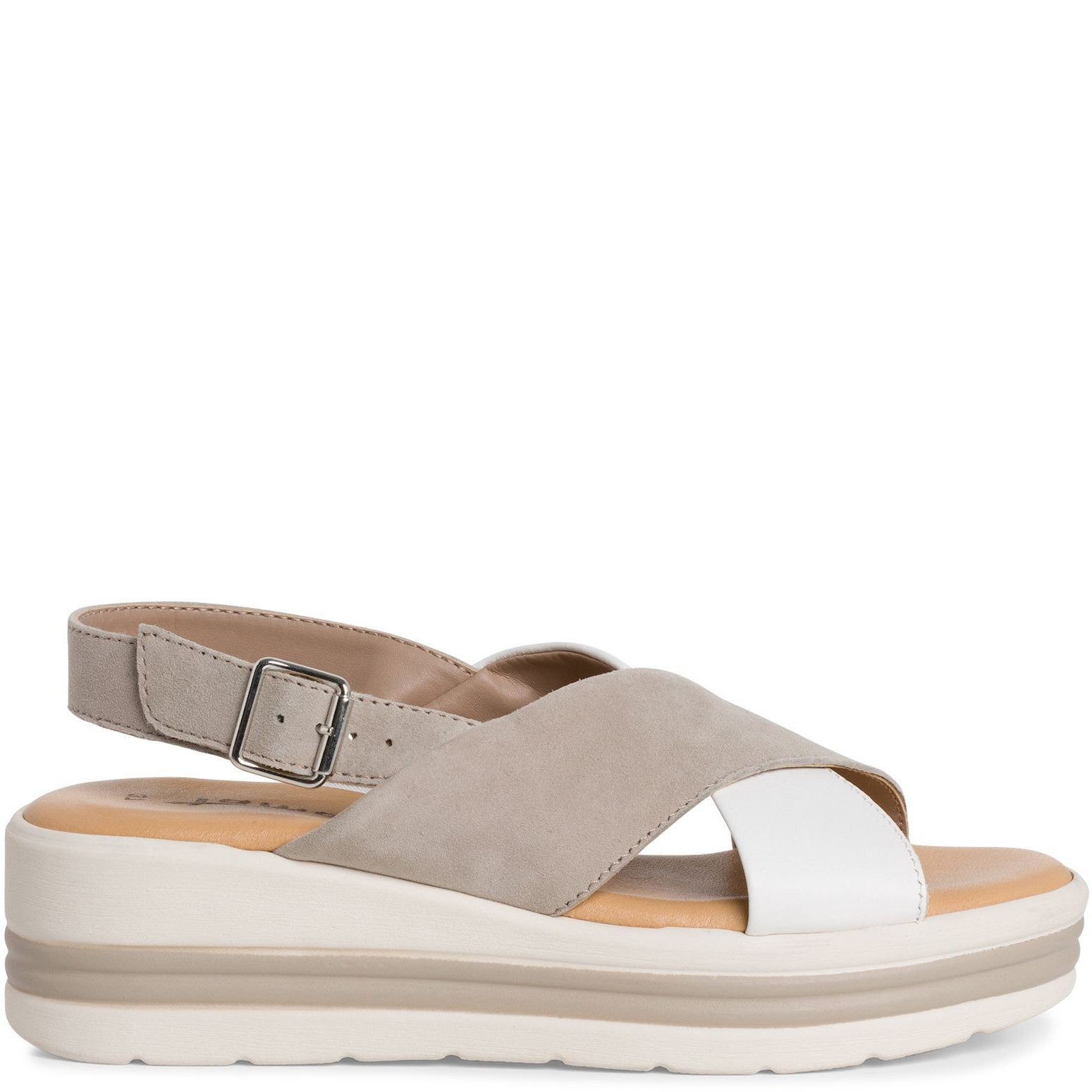 TAMARIS Basutės moterims, Smėlio, Sandals 2