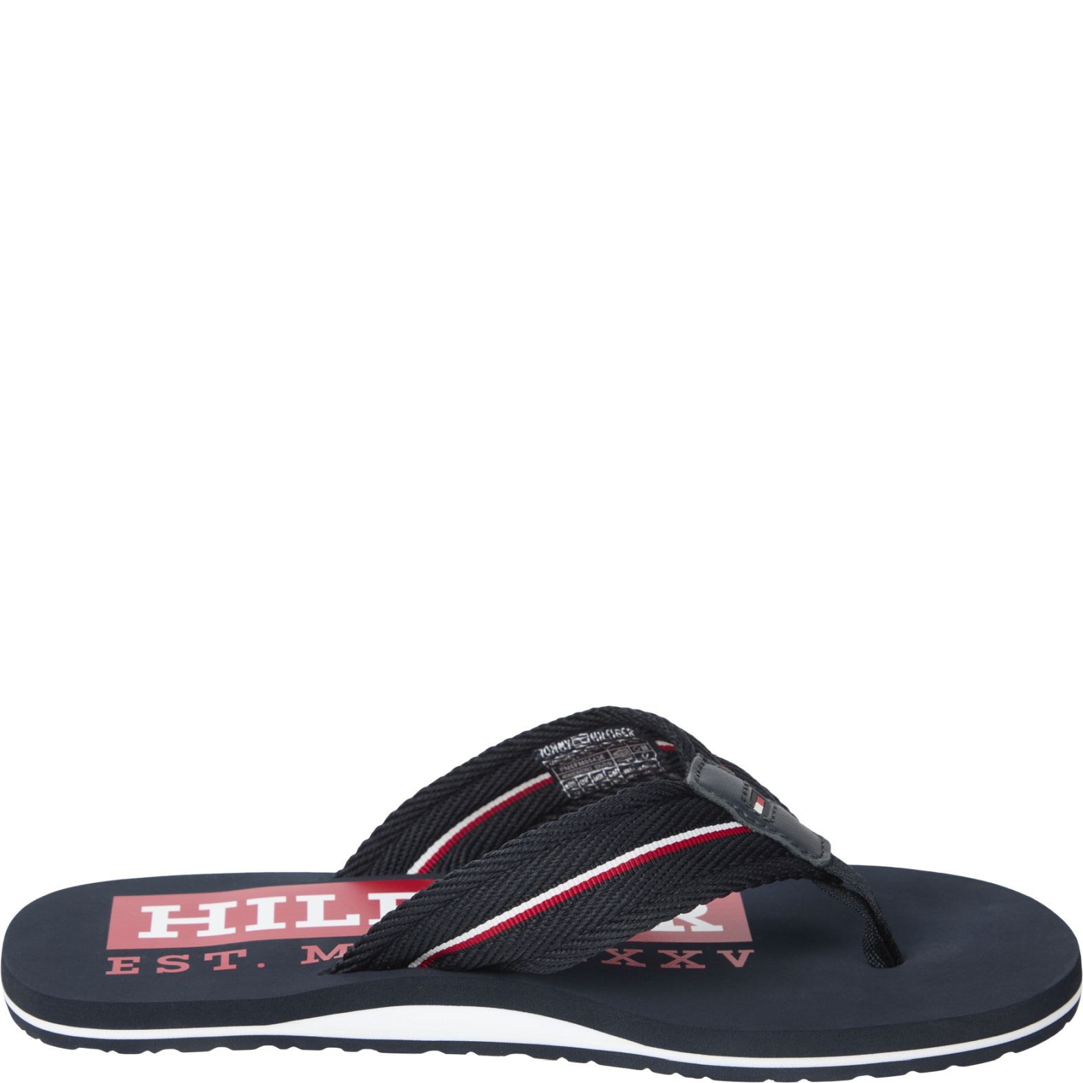 TOMMY HILFIGER Pliažo šlepetės per pirštą vyrams, Mėlyna, Corporate flip flops 2