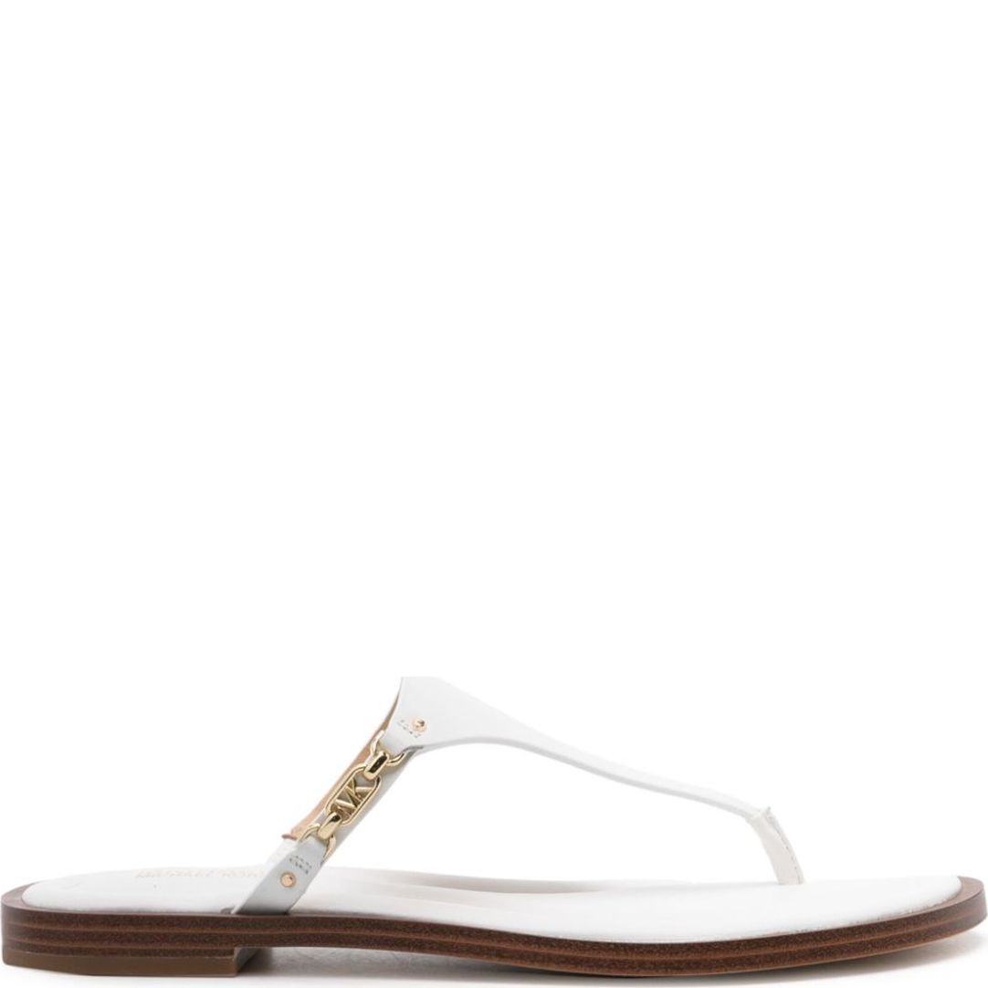 MICHAEL KORS Basutės moterims, Balta, Daniella flat thong 1