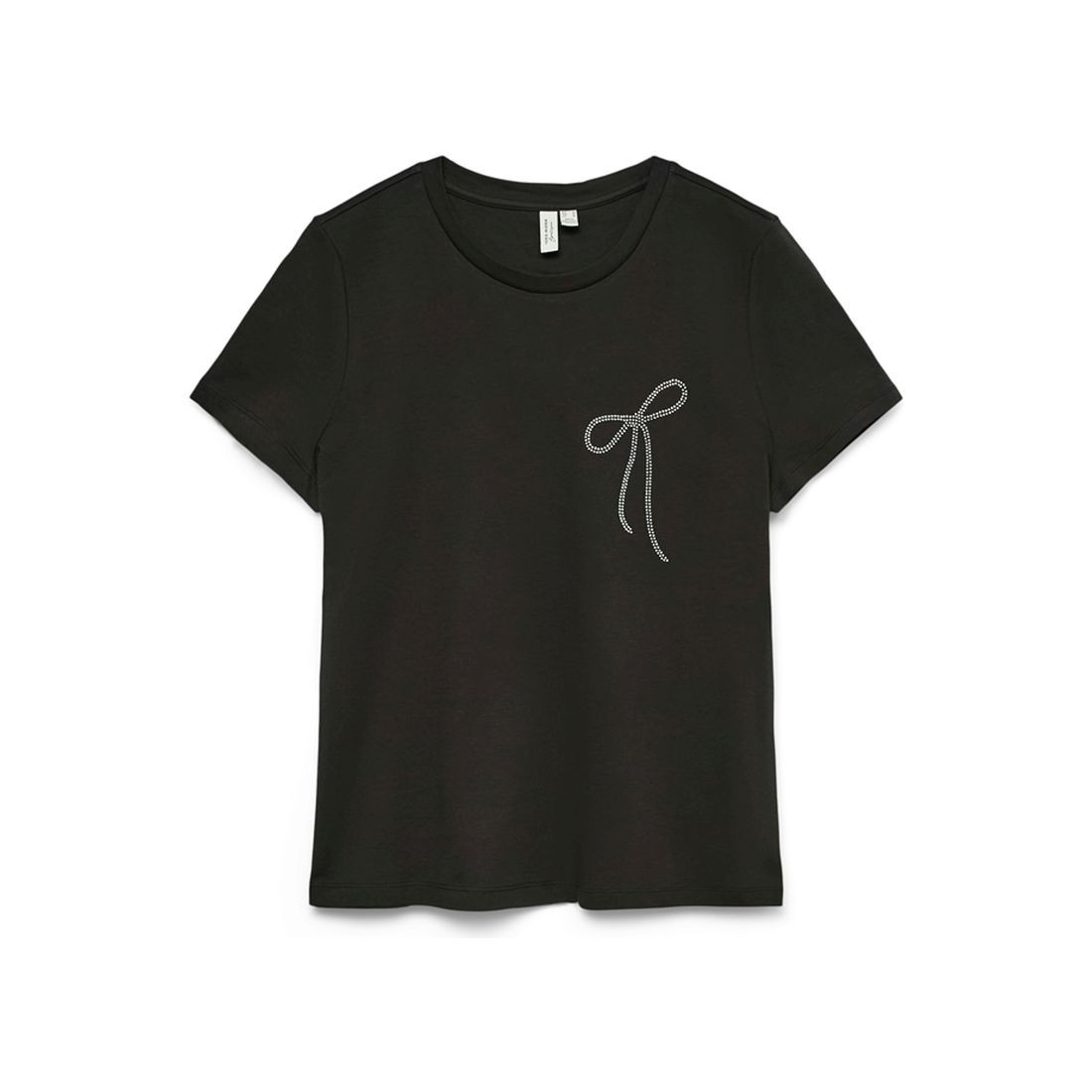 VERO MODA Marškinėliai moterims, Juoda, Heneth t-shirt