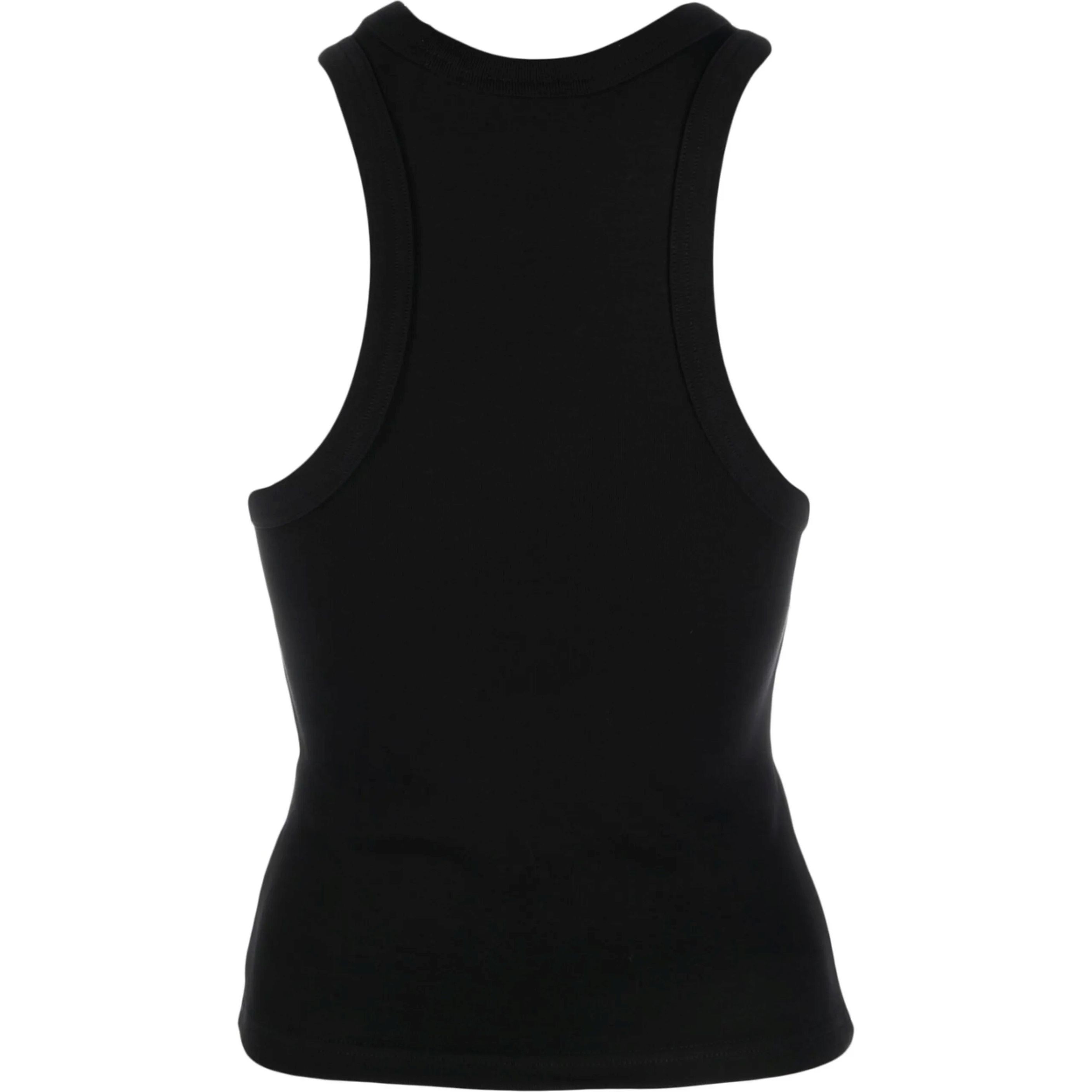 AXEL ARIGATO Marškiniai be rankovių moterims, Juoda, Signature Tank Top 2