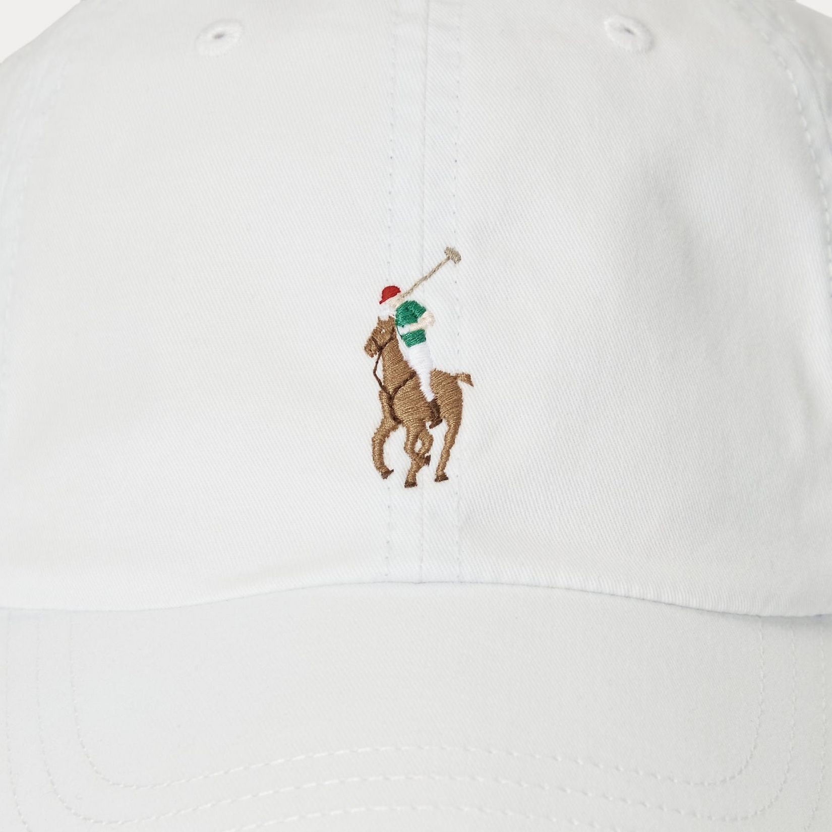 POLO RALPH LAUREN Kepurė vyrams, Balta, Classic sport cap