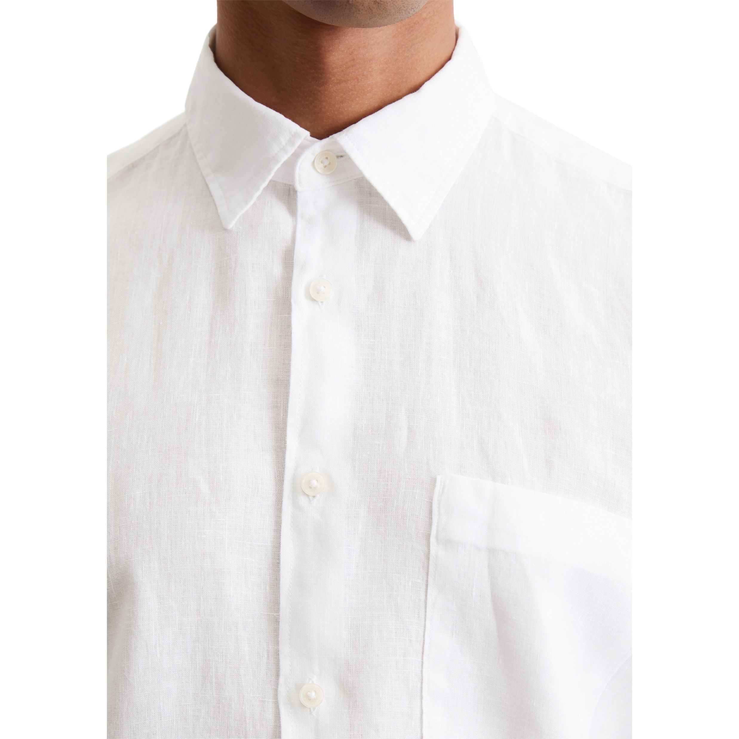 MARC O'POLO Marškiniai ilgomis rankovėmis vyrams, Balta 4