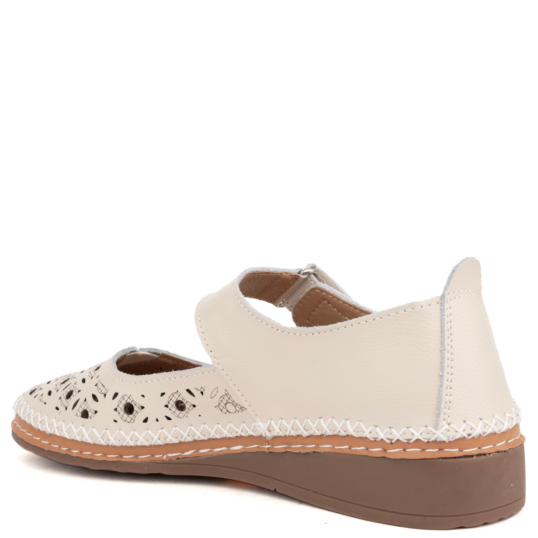 GRUNER SCHUHE Balerinos moterims, Smėlio, Ballerinas 3