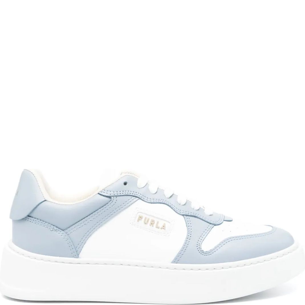 FURLA Laisvalaikio bateliai moterims, Sidabrinė, Furlasport lace-up sneaker 1