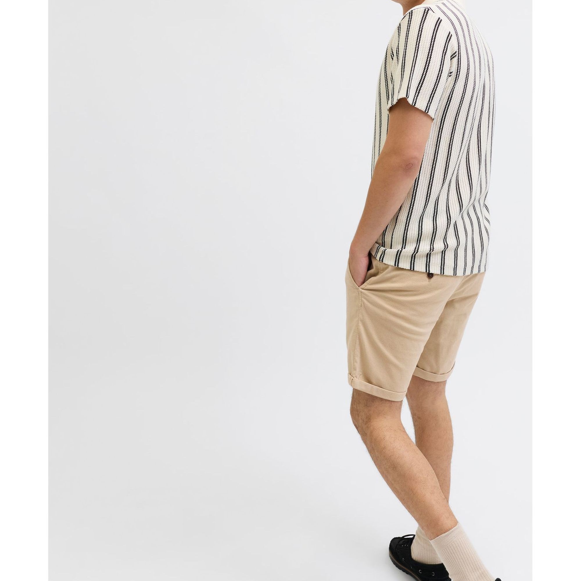 JACK & JONES Šortai vyrams, Smėlio, JPSTFURY JJSHORTS SN 3