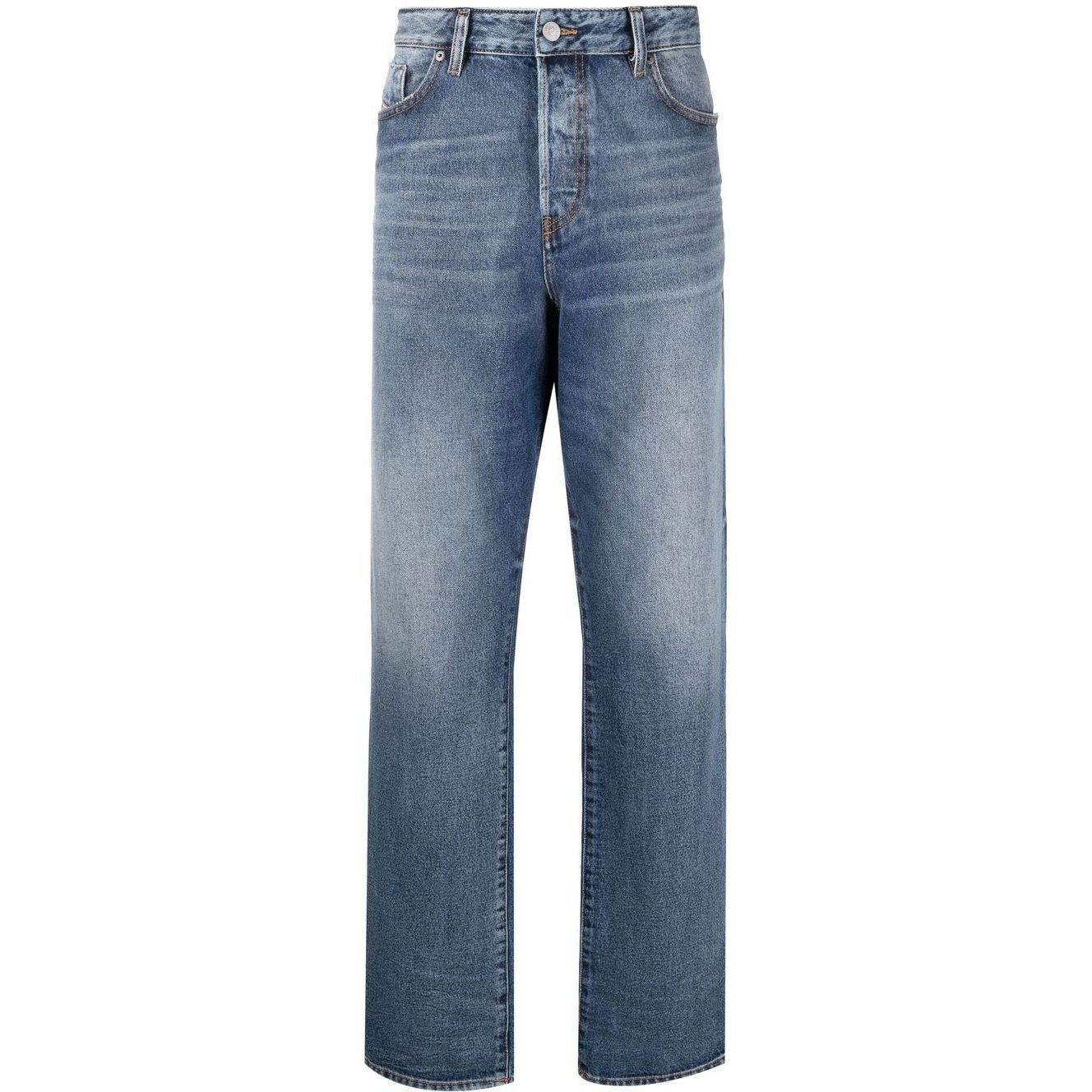 DIESEL Tiesūs džinsai -vyrams, Mėlyna, 1955 d-rekiv l.32 trousers 1