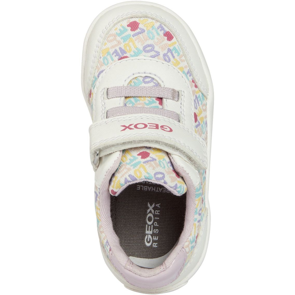 GEOX Sportiniai bateliai mergaitėms, Balta, GISLI SPORT SHOES 5