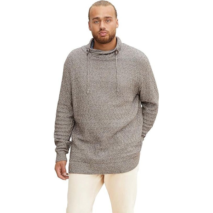 TOM TAILOR Megztinis vyrams, Ruda, Megztiniai 2