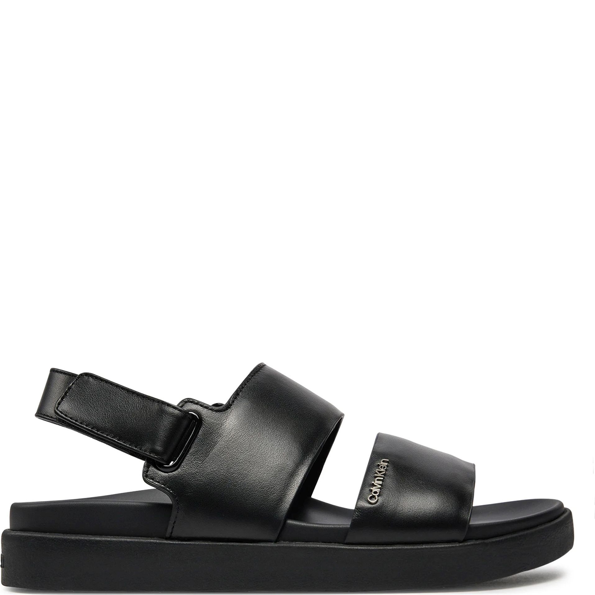 CALVIN KLEIN Basutės moterims, Juoda, Flat sandal 2