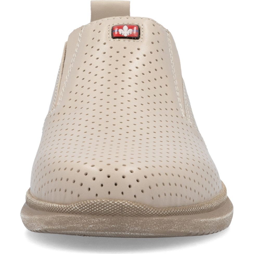 RIEKER Loaferiai vyrams, Smėlio, Slipper 6