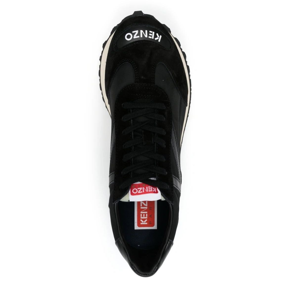 KENZO Sportiniai bateliai vyrams, Juoda, Kenzosmile run low top sneaker 4