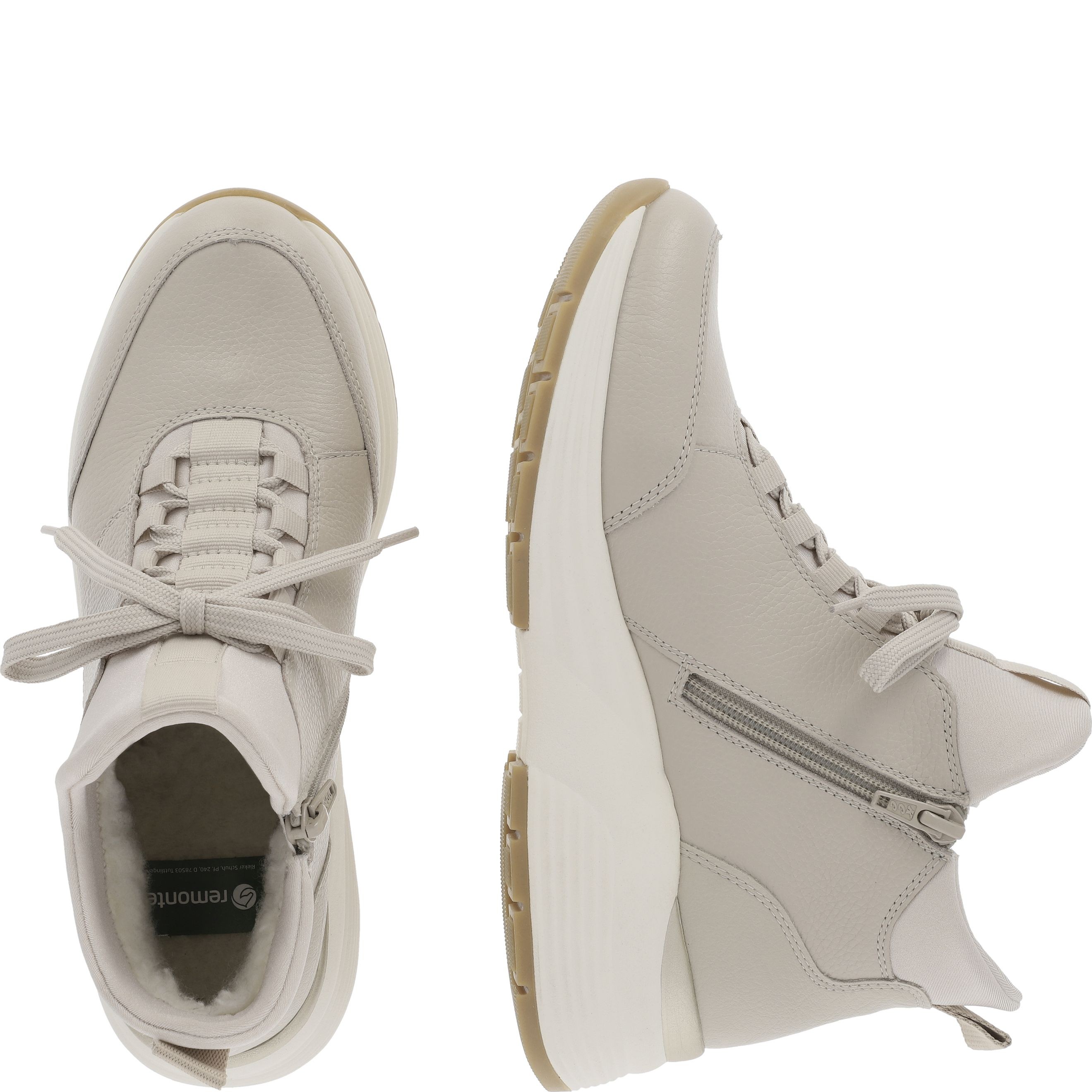 REMONTE Aulinukai moterims, Smėlio, Ladies mid height boots 11