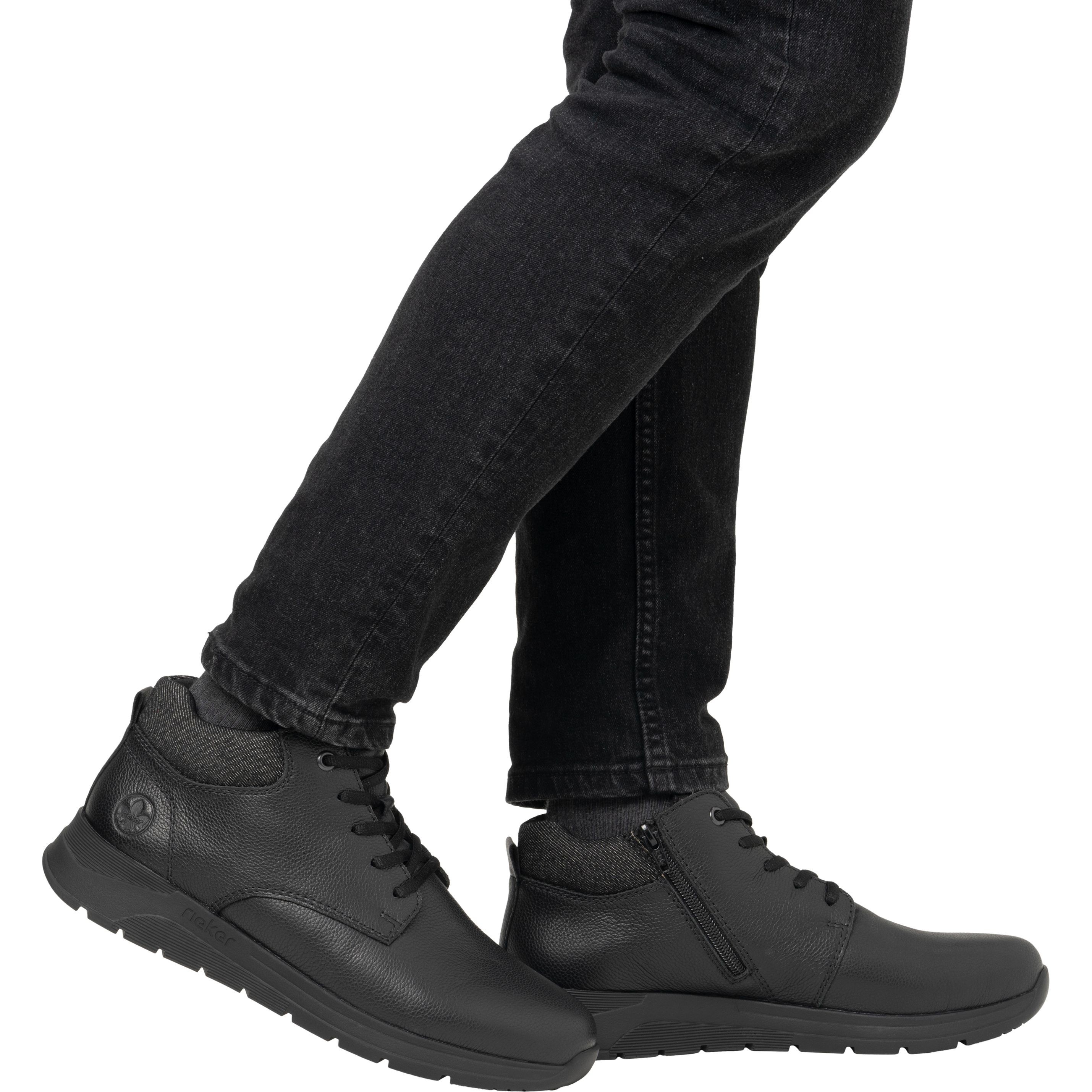 RIEKER Aulinukai vyrams, Juoda, Mens short boots 2