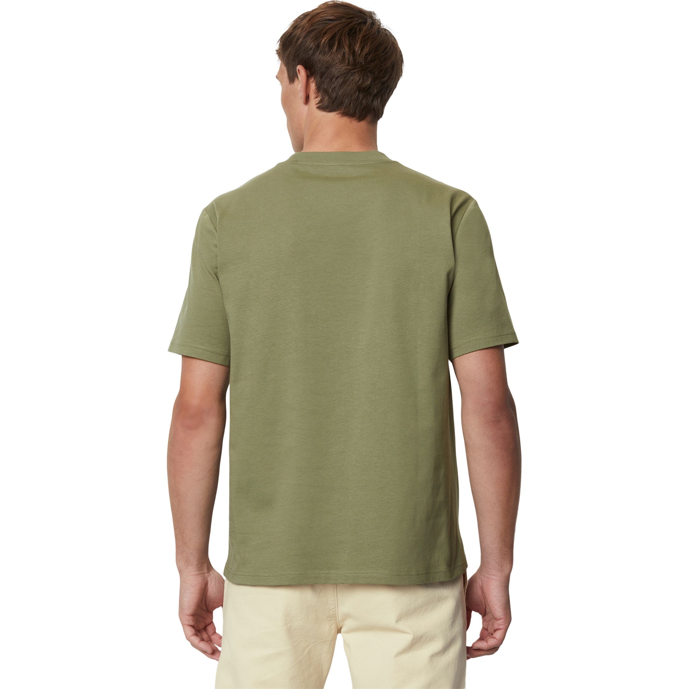 MARC O'POLO Marškinėliai vyrams, Žalia 3