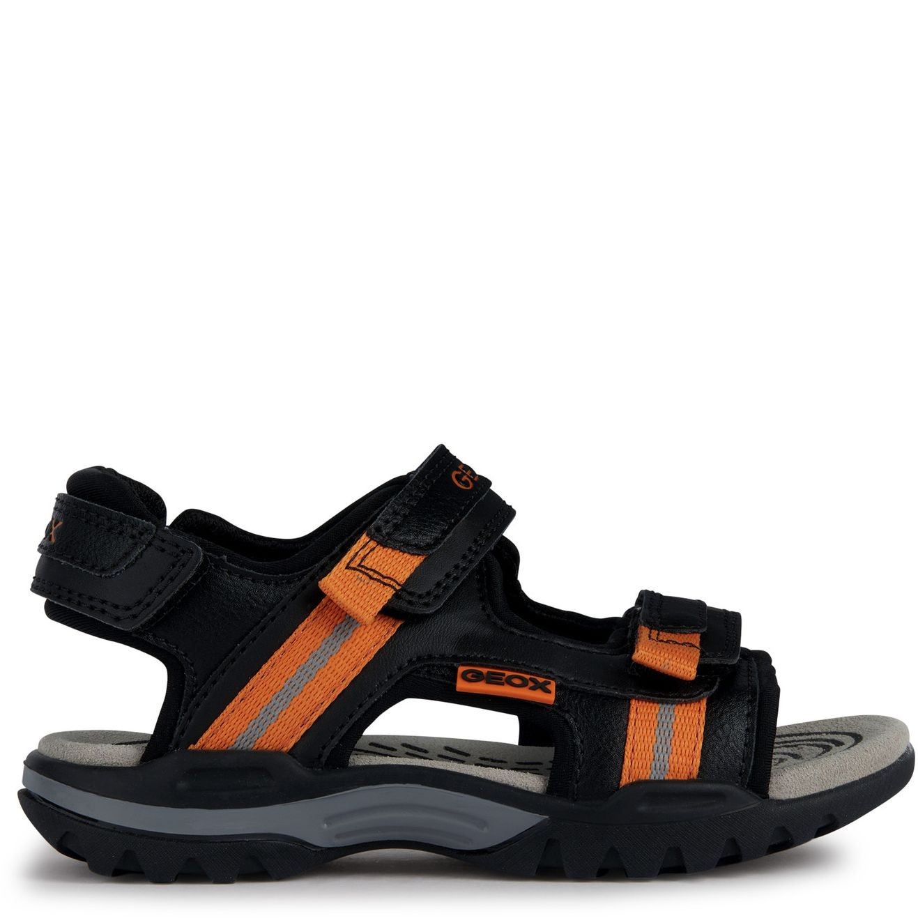 GEOX Basutės berniukams, Juoda, BOREALIS SANDALS 2