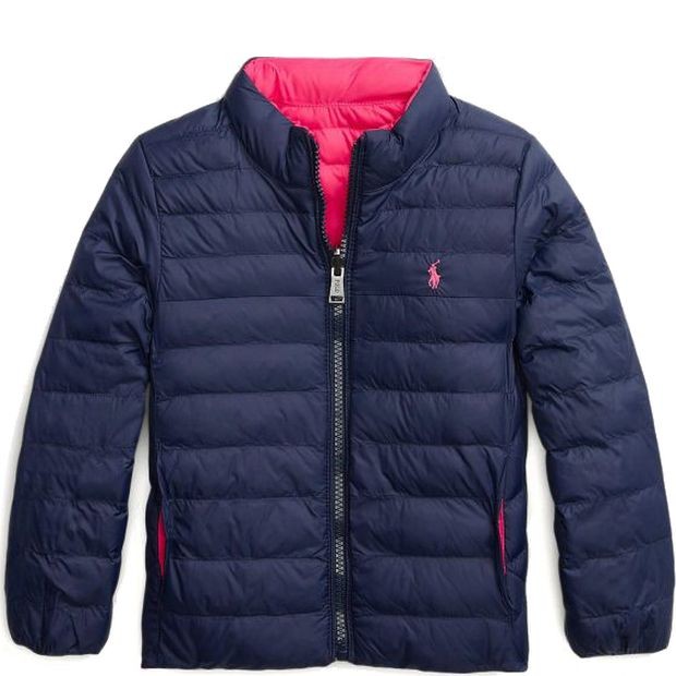 RALPH LAUREN KIDS Bomberis berniukams, Rožinė, Terra bomber (2-7) 2