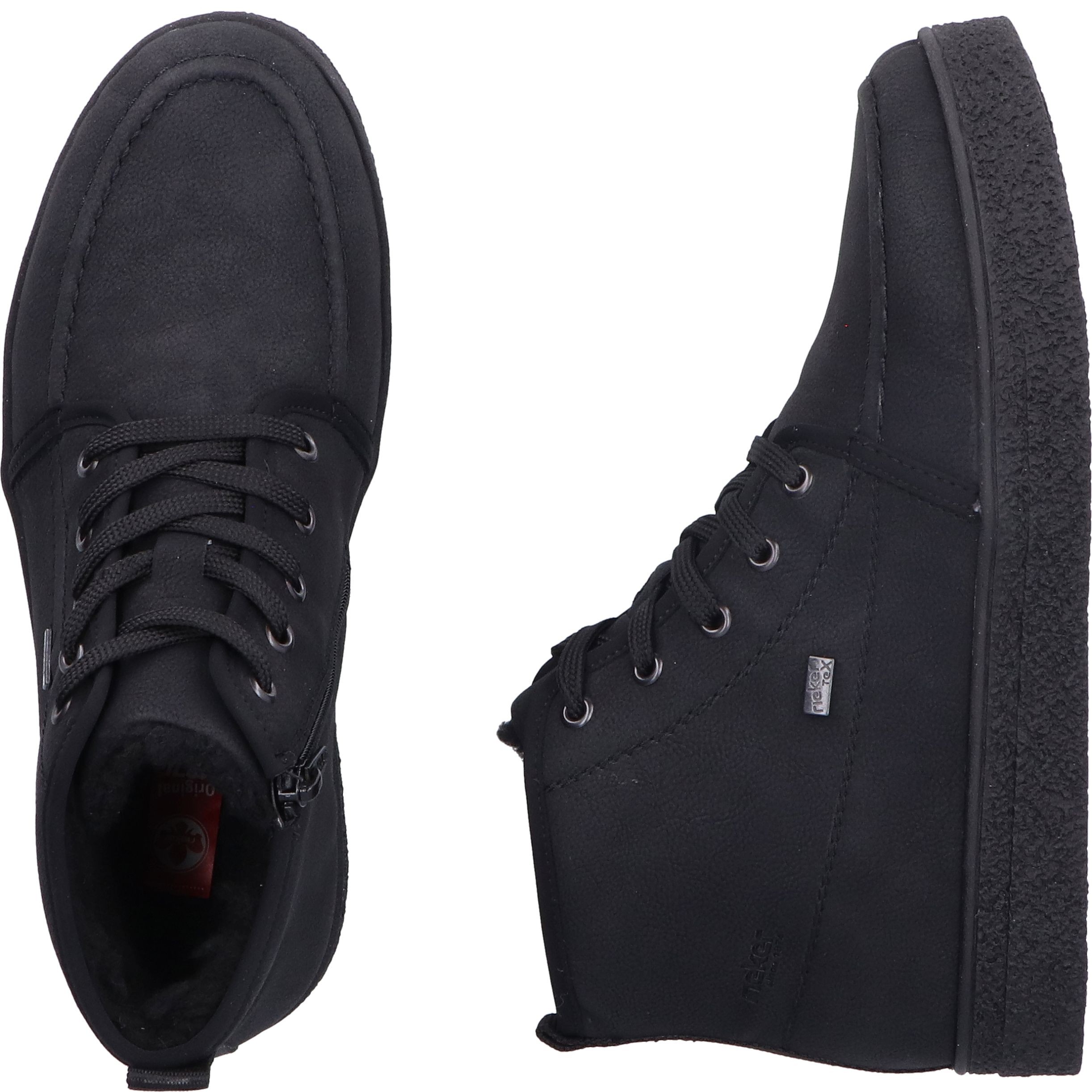 RIEKER Aulinukai vyrams, Juoda, Men's boots 12