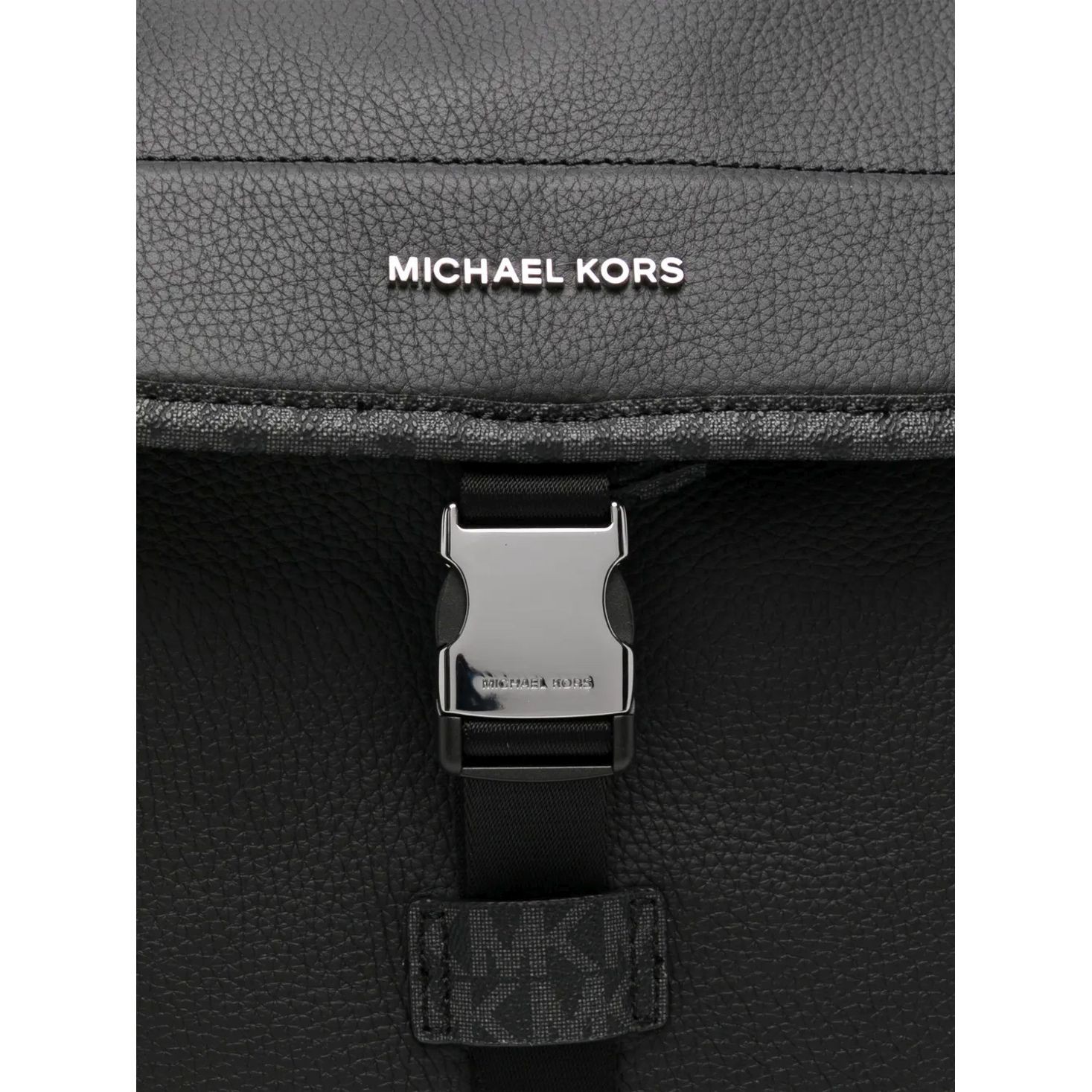 MICHAEL KORS Kuprinė vyrams, Juoda, Slim flap bkpk 3