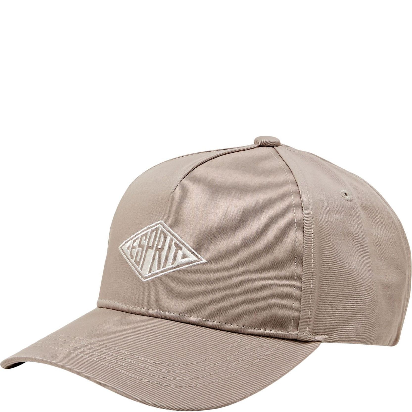 ESPRIT Kepurė moterims, Smėlio, Unisex Logo Baseball Cap