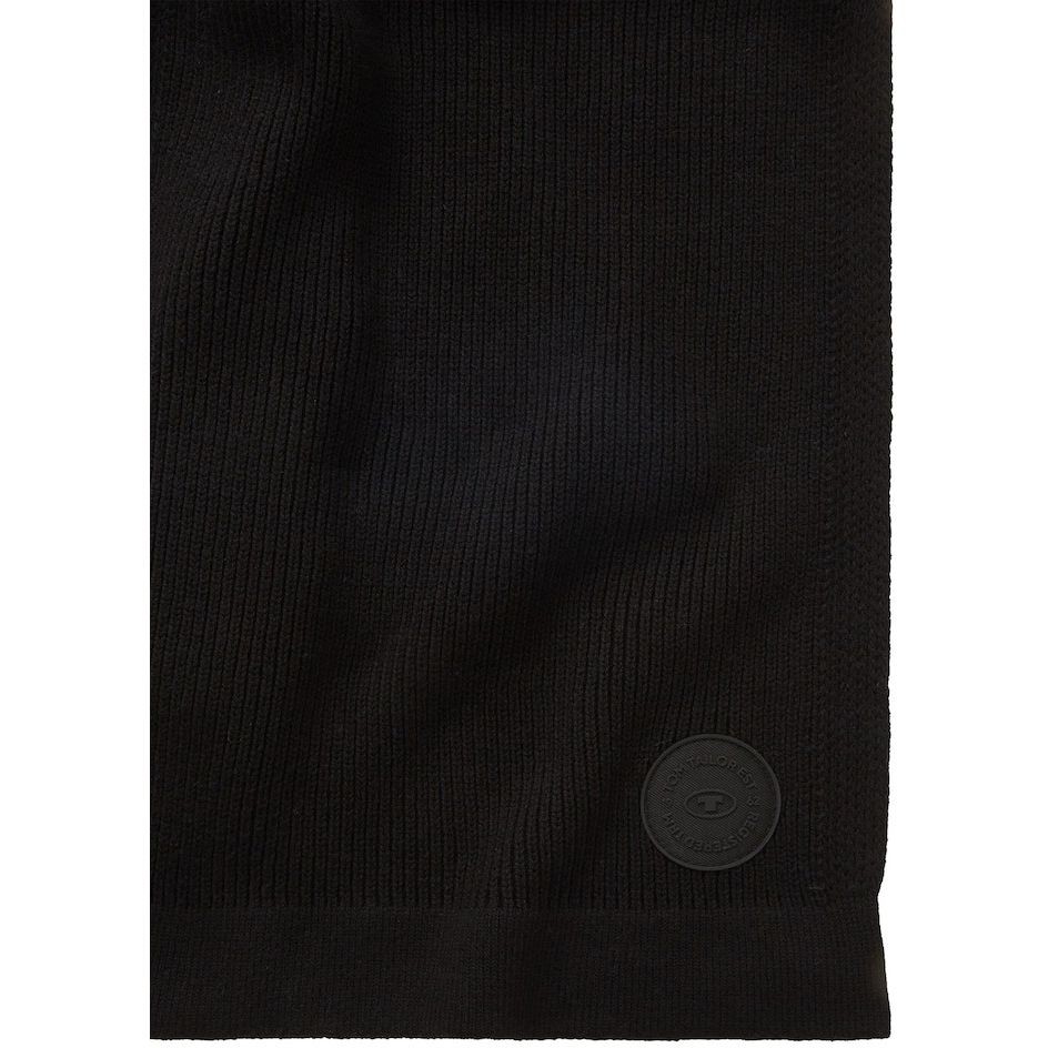 TOM TAILOR Šalikas moterims, Juoda, Šalikas 2