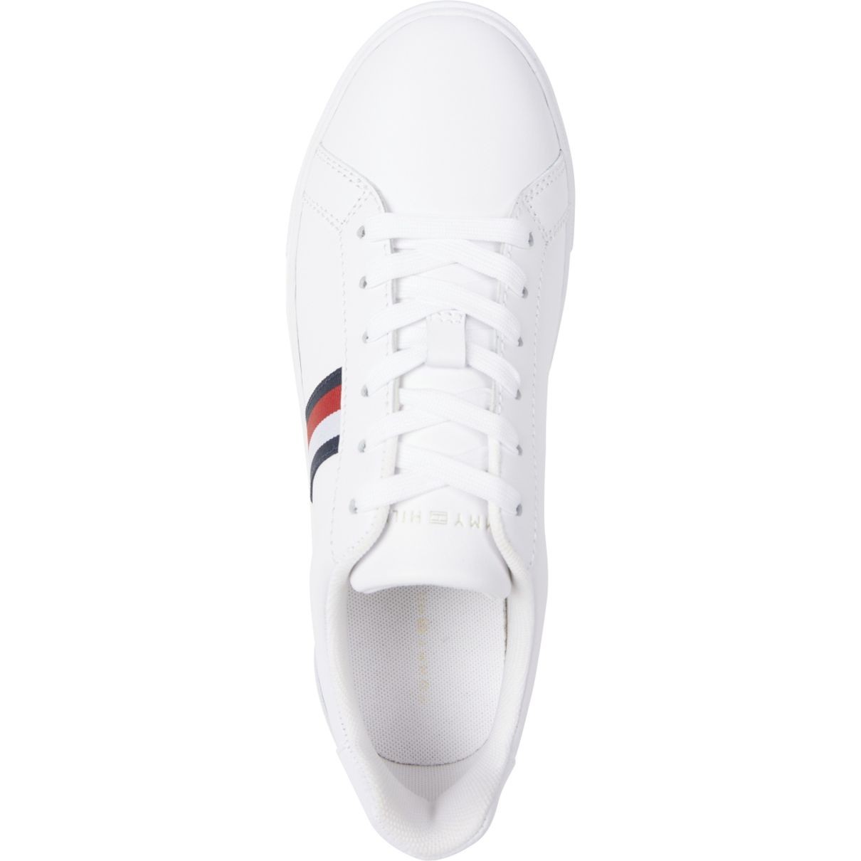 TOMMY HILFIGER Laisvalaikio bateliai moterims, Balta, Essential sneaker stripes 3