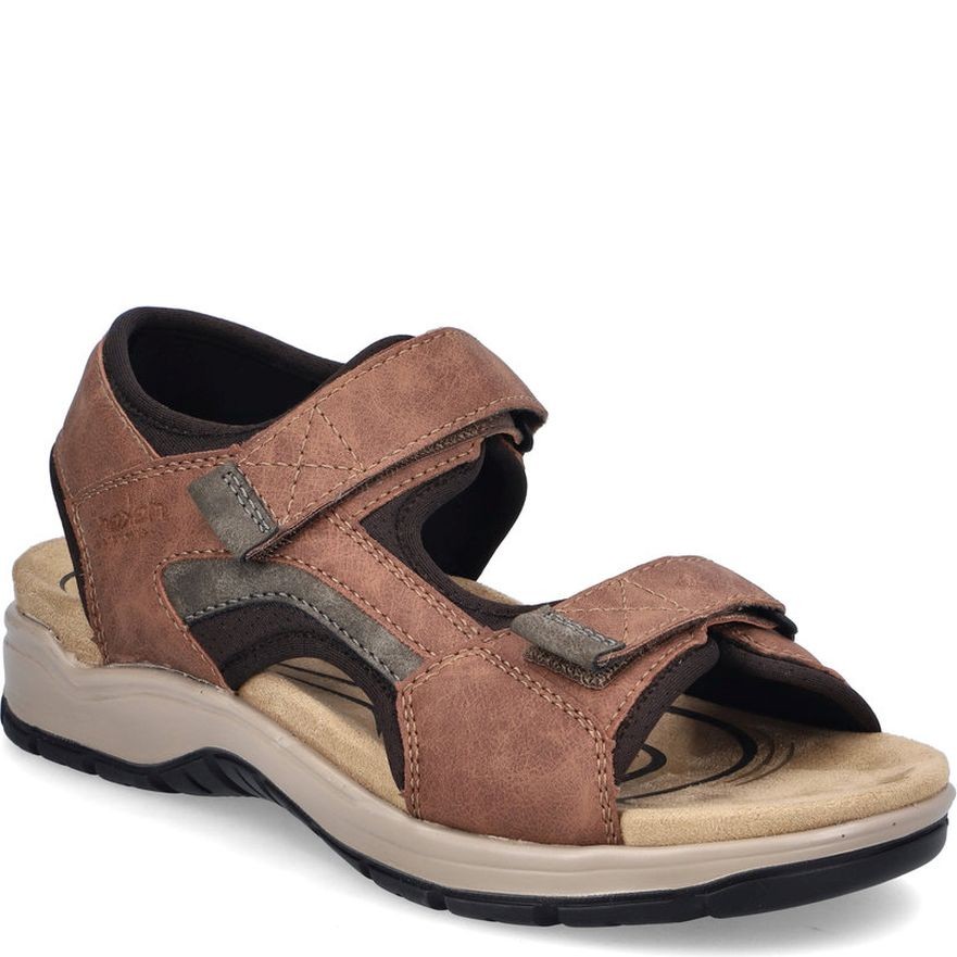 RIEKER Basutės vyrams, Ruda, Sandals 1