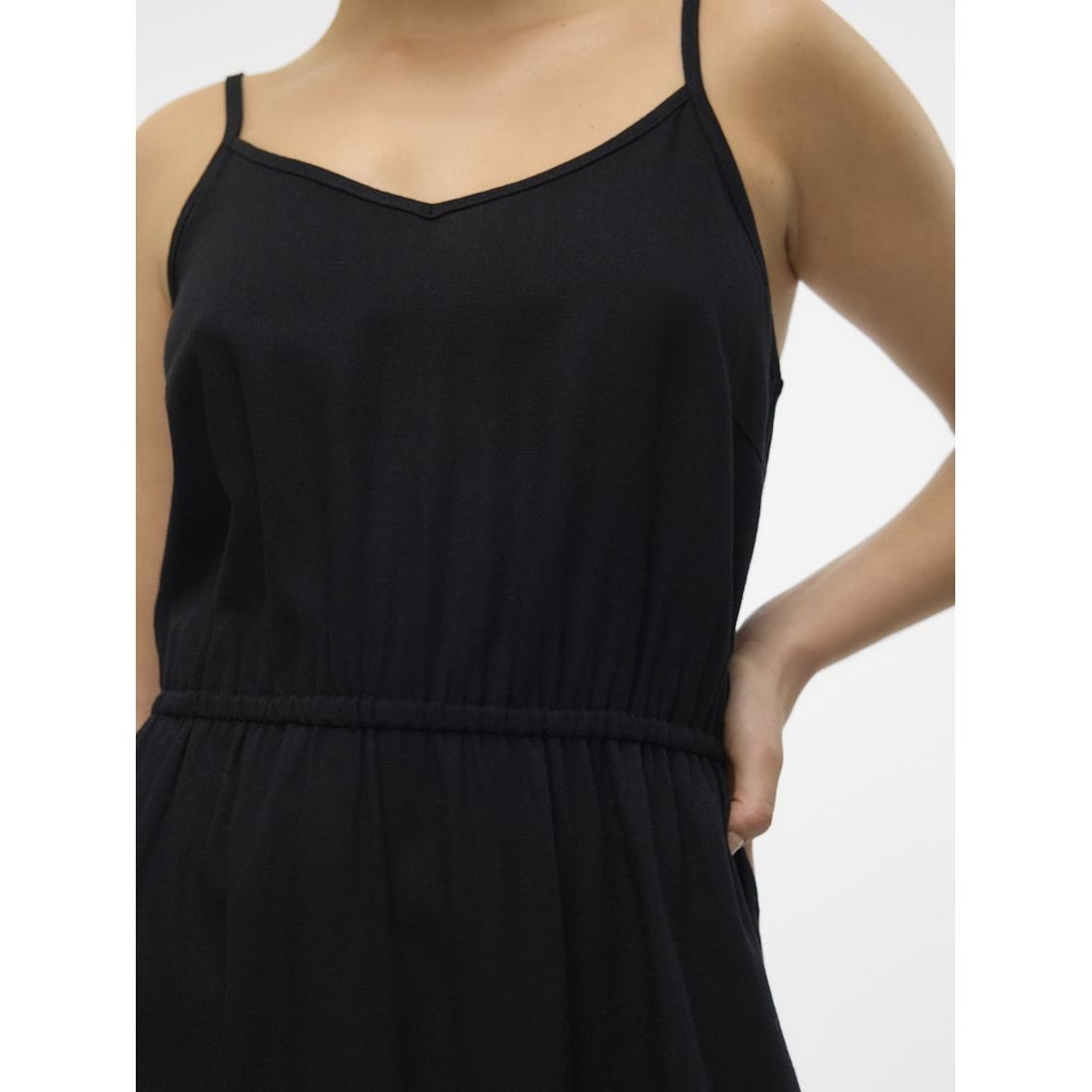 VERO MODA Mini suknelė moterims, Juoda, Vmmymilo mini dress 5