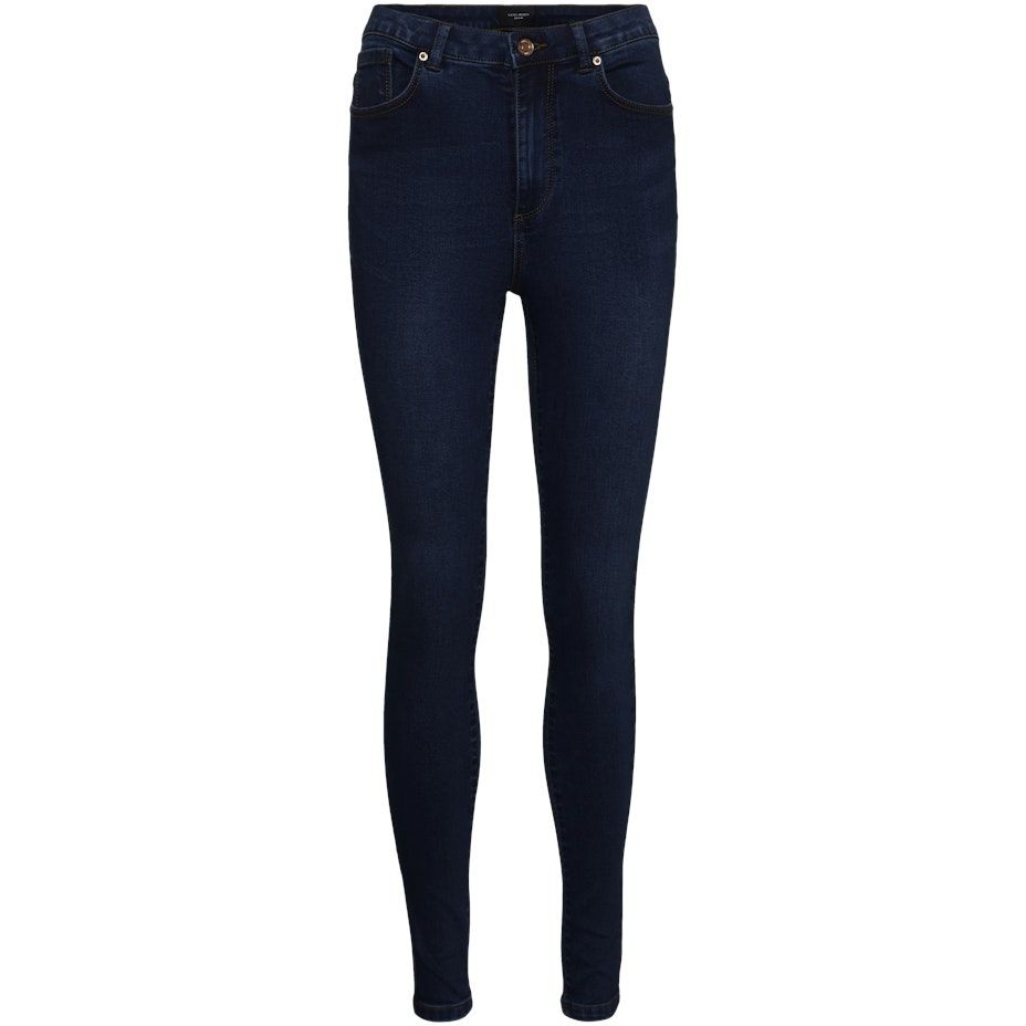 VERO MODA Slim džinsai moterims, Mėlyna, VMSOPHIA HR SKINNY J 1