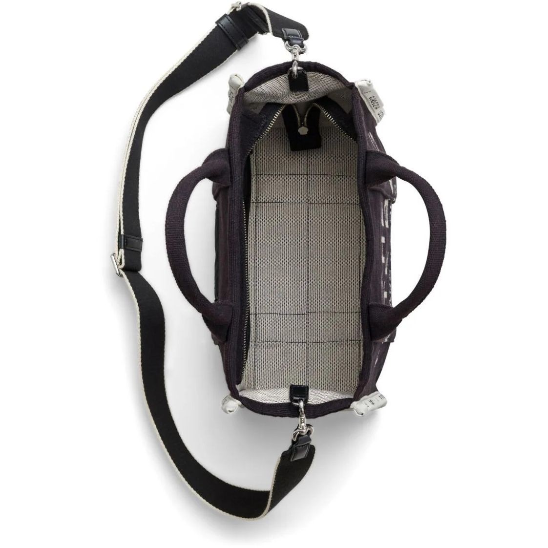 MARC JACOBS Pirkinių krepšys moterims, Juoda, Small tote 4